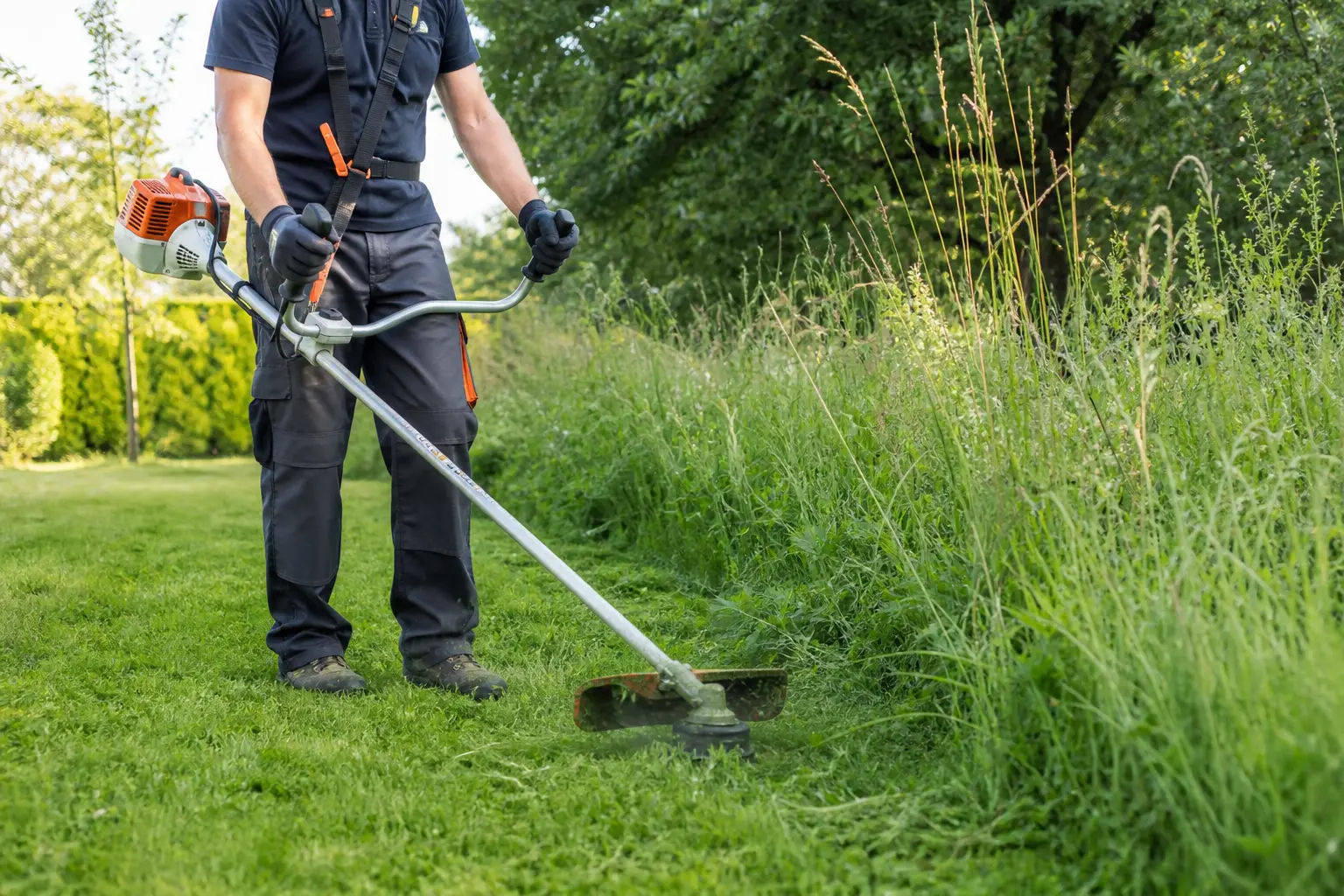 Effektiv havepleje med en stihl buskrydder